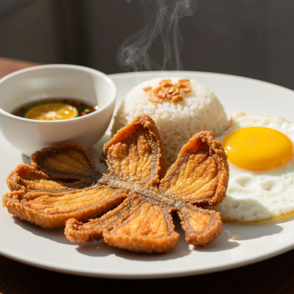 Bangsilog - Filipino breakfast silog plate